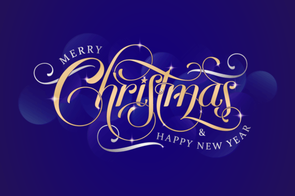 Download Merry Christmas Lettering Fonts - Letter Collection