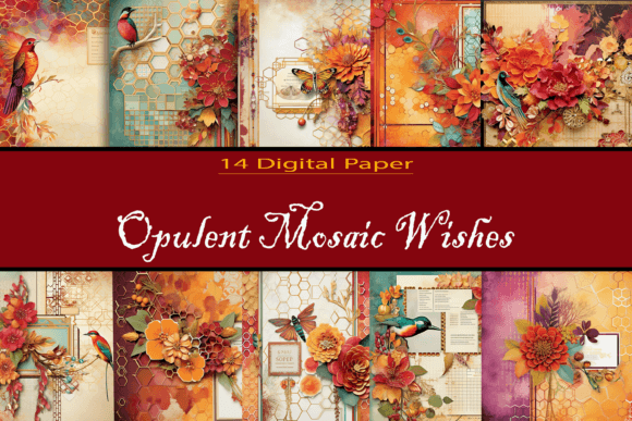 Download Opulent Mosaic Wishes - Opulent Collection