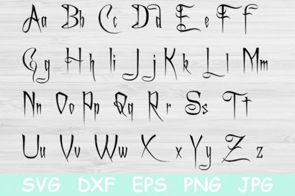 Download Letter Fonts Svg Script Vine Digitial. - Letter Collection
