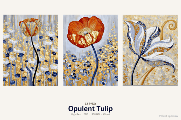 Download Opulent Tulip -- 12 PNGs - Opulent Collection